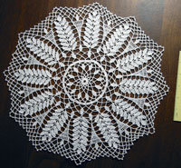 Wheat and Grape doily thumbnail
